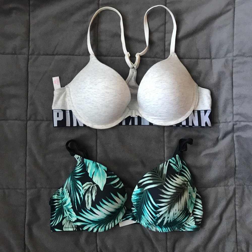 PINK push up bras